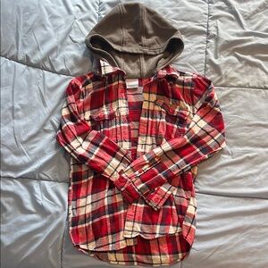 Columbia Hooded Flannel